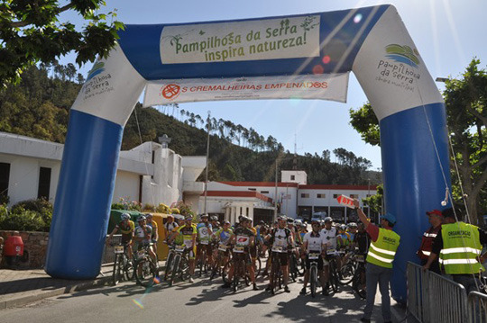 Linha de partida BTT