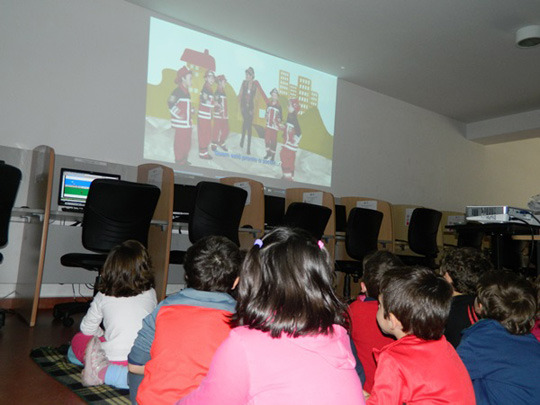 Bombeiro sobre rodas