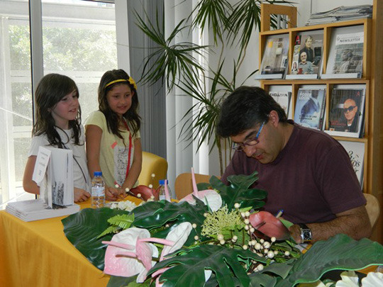 Sessão de autógrafos