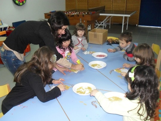 Oficina de Expressão Plástica - A Árvore de Natal